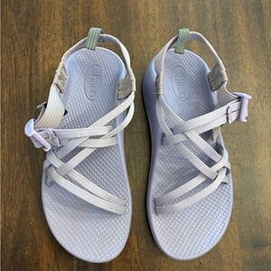 Chaco Sandals Kid’s Size 4 Purple Shoes Double Strap
